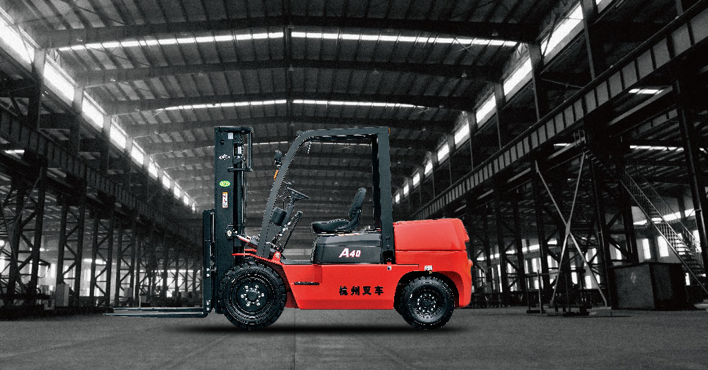 杭州叉车A系列轻型4吨内燃叉车